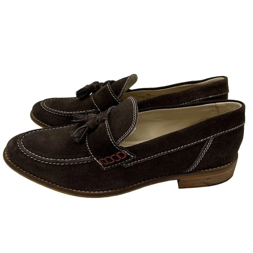Men's Testosterone 43M (10) Proud Lee Brown Suede Tassel Loafers